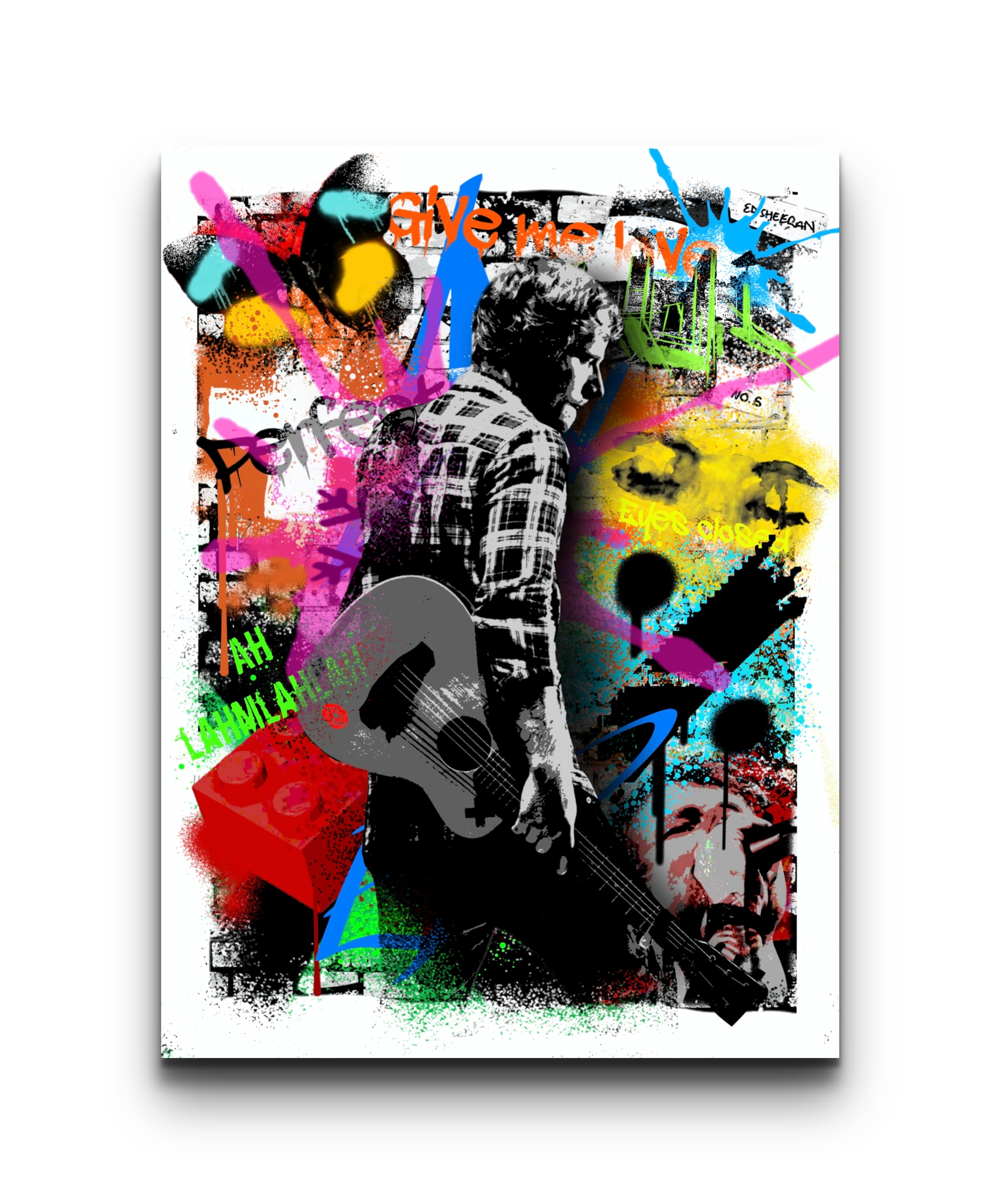 Edd Sheeran iconic poster